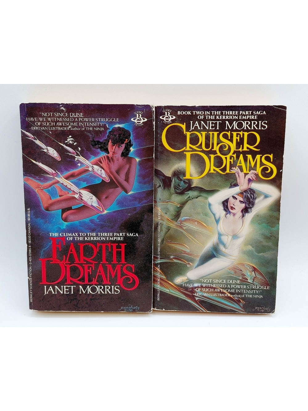 Janet Morris Saga of the Kerrion Empire Book 2 & 3 paperback Books